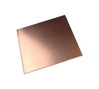 Copper sheet, Copper Sheet Copper Metal Sheet Foil Metallic Material Suitable for Welding,Multiple Sizes to Choose(100mm x 100mm x 2mm)