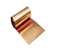 Copper Sheet Roll 4" x 11.5ft,99.9% Pure Copper Strip 3500mm x 100mm x 0.03mm,Copper Flashing Foil for Electricity Crafts DIY - Various Sizes