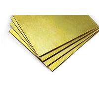 Copper Sheets, Brass Strip 100x100mm Thickness 0.5-3mm(0.5x100x100)