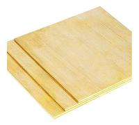 Copper Sheets, H62 Brass Sheet 150x150x(1-3) mm(150x150x2mm)