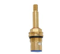 Copper Shower Bath Tap Valve Cartridge, Quarter Turn Flow Control with 20 1/2 Inch Long Tall Stem, 75mm Bronze Disc Insert for Smooth Switching, Hot Water Replacement Part