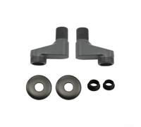 Copper Shower Corner Connector With Adjustable Decorative Piece, Leak-Proof G1/2 Inlet & G3/4 Outlet Adapter For Shower Faucets And Bathtub Mixers, Fits 8Cm-12cm Center Distance(Gray)