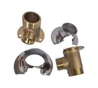 Copper Shower Head Connector Surfaces Mount Faucet Seat Pipe Fittings Joint Bathroom Accessories Enduring Thicken Head Mount Base Brackets