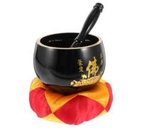 Copper Singing Bowl 3.5 Inch Black Simple Meditation Bowl for Men Women | Lightweight Portable Design, Calming Therapeutic Use, for Vacation Traveling
