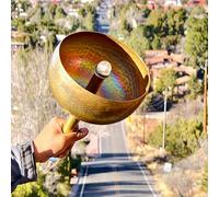 Copper Singing Bowl,Handcrafted in Nepal for Yoga, Chakra Healing, Mindfulness