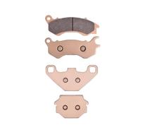 Copper Sintered Front Rear Brake Pads Fit For Django 125 150 2014-2021 Heritage Sport 125S 150S