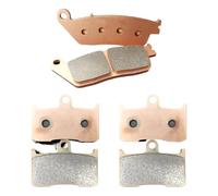Copper Sintering Brake Pads Front And Rear Compatible With Boardwalk Cory Ness Jackpot Country Roads Hammer Judge King Pin Vegas Models(All 3 pair)