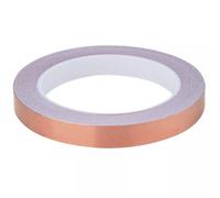 Copper Slug Tape Adhesive Copper Tape Slug Repellent Copper Foil Tape for Stained Glass Conductive Copper Strip Anti Slug Humane Pest Control Garden and Plants Protection (10mmx25m)