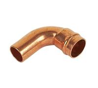 Copper Solder Ring Equal 90° Street Elbow 15MM, Suitable for Drinking Water, Suitable for Water, Oil & Gas Systems, Suitable for Hard & Soft Water Areas, 1 in Pack