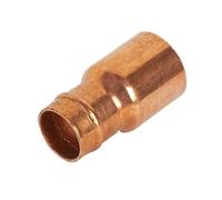 Copper Solder Ring Fitting Reducer F 15MM X M 22MM, Suitable for Drinking Water, Suitable for Water, Oil & Gas Systems, Suitable for Hard & Soft Water Areas, 1 in Pack
