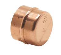 Copper Solder Ring Stop END 22MM, Suitable for Drinking Water, Suitable for Water, Oil & Gas Systems, Suitable for Hard & Soft Water Areas, 1 in Pack