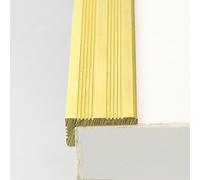 Copper Stair Threshold Transition Strips, Vinyl/Carpet/Wood/Tile Floor Edging Trim, Heavy Duty Stair Nosing Protector, Non Slip Step Treads (Size : 1.8cm(1 3/4") Wide)