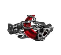 Copper Sun Moon Ring Adjustable Polished Texture Romantic Gift Fashion Statement Jewelry Sun