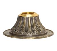 Copper Tibet Prayer Wheel Holder Hand Held Prayer Wheel Display Stand Tibetan Prayer Wheel Base Decorative Prayer Wheel Holder for Praying, Blessing
