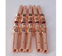 Copper Tips Holder for 350A 500A Type MIG/MAG Air-Cooled Welding, Replacement Nozzle Bracket for P350 P500, Industrial for CNC-Machined 10x8x3 cm Consumable(350A 10 Pieces)