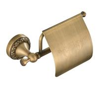 Copper Toilet Paper Holder Wall Mounted Storage Rack