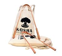 Copper Tongue Scraper | Perfect Surgical Tongue Cleaner | Best remedy for bad breath | Naturally Antimicrobial & Prevents Oral Health Diseases | Flexible handle with comfortable grip | Kosha Ayurveda