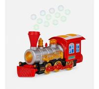 Copper Top Bubble Blowing Toy Vehicles for Kids - Train, Tractor & Fire Rescue Truck with Lights, Music & Automatic Bubble Maker - Outdoor Bubble Toys for Boys & Girls Age 3+” (BUBBLE TRAIN)