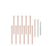 Copper Tree Stump Killer Nails 3.5 Inch Pure Copper Fast Acting Root Remover for Garden Lawn Control Drill and Hammer