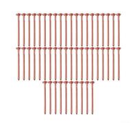 Copper Tree Stump Killer Nails 65mm 75mm Root Elimination Spikes Hardware Tools for for Stump Removal and Tree Killing 20-50 Piece Set(E)