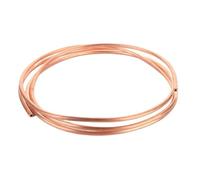 Copper Tube 1-10 Meter Soft Copper Tube Coil OD 2/3/4/5/6mm Wire Pipe Air Conditioner Cooling DIY Crafts(Length 1 Meter,4mm x 1mm)