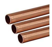 Copper Tube 15mm 3 x 1m Lengths BS EN1057 R250 British Copper Pipe 3000mm 300cm