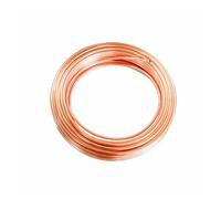 Copper Tube Coil Soft Copper Wire Pipe Air Conditioning Oil Water Cooling Outside Diameter 2-10mm Thick 0.5-1.5mm(10x1mm)