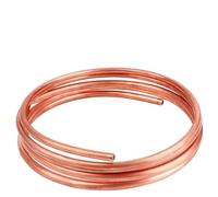 Copper Tube Soft Copper Tube Coil Pure ID 1~10mm OD 2~12mm Length 1 Meter Wire Pipe Air Conditioner Cooling DIY Crafts(2x1mm)
