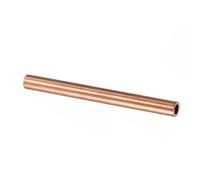 Copper Tubes Pipe, T2 Copper Refrigeration Tubing 20 inches Purple Red Multiple Sizes for Heat Conduction(7 x 6mm)