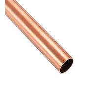 Copper Tubes Pipe, T2 Copper Round Seamless Tube 40mm OD Wall Thickness 1-10mm Length 500mm(40x1x500mm)