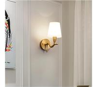 Copper Wall Lamp Modern Minimalist Dining Room TV Background Wall Lamp Bedroom Bedside Lamp Staircase Aisle Lamps,Luxury