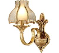 Copper Wall Lamp - Retro Indoor Lighting Fixture, Vintage Chandelier, Wall Mount Design for Home Decor