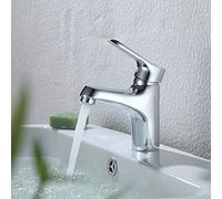 Copper Washbasin,Hot and Cold Water,Single-Hole Bathroom Vanity Faucet,Pedestal Basin,Undercounter,Washbasin Mixer Tap,Copper Bathroom Sink Faucet Single Handle,Kitchen Sink Faucet Vessel