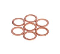 Copper Washers, Copper Sealing Washer DIN7603 Boat Red Brass Flat Seal Ring