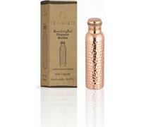 Copper Water Bottle - 34 Oz Extra Large - A Hammered Ayurvedic Pure Copper Vessel For Drinking - Drink More Water, Lower Your Sugar Intake And Enjoy The Health Benefits Immediately