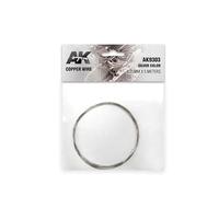 Copper Wire 0.25mm Diameter Silver Color