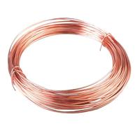 Copper Wire, 1.6/1.7/1.8/2Mm Diameter, 1M Length, Bare Solid Copper Wire for Crafting, Jewelry, Electrical, Industry(1.7mm*1m)