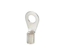 Copper Wire Lugs Circular Terminal Block OT1/1.5/2.5/4/6-4/5/6/8mm Cable Lug Spade Bare Copper Wire Connector Wires Non Insulated Crimp Terminal(OT2.5-3)