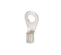 Copper Wire Lugs Circular Terminal Block OT1/1.5/2.5/4/6-4/5/6/8mm Cable Lug Spade Bare Copper Wire Connector Wires Non Insulated Crimp Terminal(OT2.5-6)