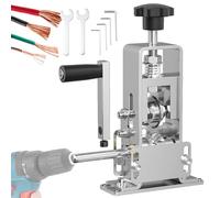 Copper Wire Stripper Machine 2024 Manual Wire Stripping Machine Drill Powered Wire Stripper Machine Portable Wire Stripping Machine for Scrap Copper Recycling (New)