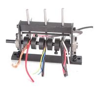 Copper Wire Stripping Machine, Manual Portable Wire Stripping Tool, Equipped with Double Cutter Heads and 3 Blades, for 1-30mm Scrap Wires