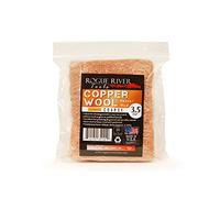 Copper Wool 3.5 Oz Skein/Pad -by Rogue River Tools. (COARSE Grade) -Made in USA, Pure Copper (Coarse)