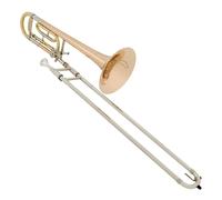 Coppergate Professional Bb/F Trombone with Closed Wrap by Gear4music