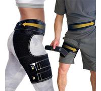 CopperJoint Copper Belt Upper Hip Brace for Women and Men, Thigh Compression Sleeve, Sciatic Nerve Brace, Sciatica Hip Braces Stabilizer, Pulled Hamstring Wrap - Suited for Left Hip or Right Hip, One