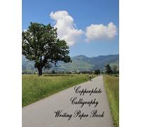 Copperplate Calligraphy Writing Paper Book: 83 Sheet Pages, Copperplate Calligraphy Practice Paper Book