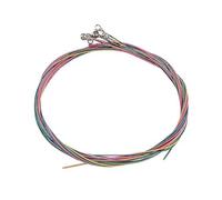 Coppers Guitar String Set For Acoustic Folk Colorful Strings Replacement Acoustic String Set Colorful Guitar Strings