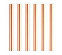 Coppers Round Rod 3.94inch Length Coppers Metal for Grounding Working Craft 0.39 ' ' Diameter