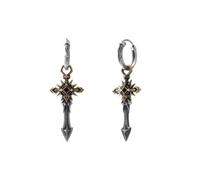 COPPERTIST.WU Moonblade Solarblade Earrings 925 Sterling Silver Celestial Sword Dangle Earrings for Women Men (Solarblade Earrings)