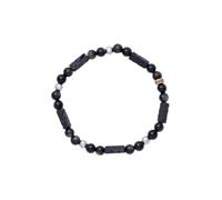 COPPERTIST.WU Soulbound Series Crystal Bracelet Handmade Gift (Obsidian Forge)