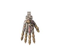 COPPERTIST.WU Taoist Mechanical Hand Pendant for Necklace, Movable Finger Joints Hand Jewelry for Men Women (Pendant only)